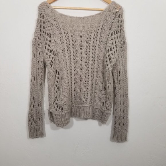 Free People Knit Sweater Top Size XS - Picture 3 of 4